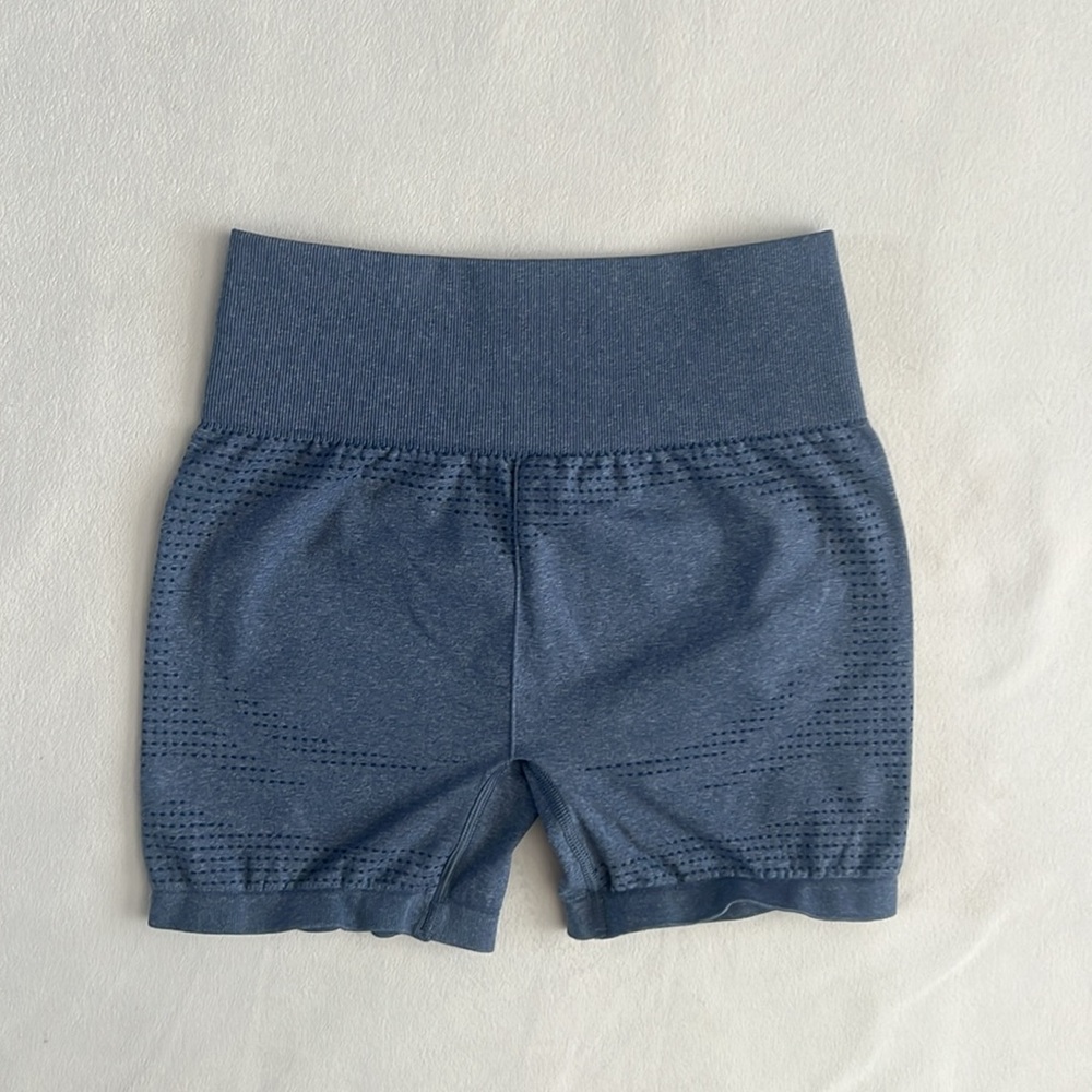 Gymshark vital seamless shorts marl blue - Picture 4 of 5